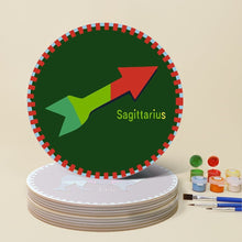 Cargar imagen en el visor de la galería, Pintar por números Sets de Mesa 20 cm (12 piezas) - Serie Signos del Zodiaco 3