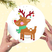 Cargar imagen en el visor de la galería, Pintar por números Salvamanteles 20 cm (4 piezas) - Manoplas y Reno Acogedores