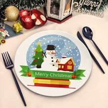 Cargar imagen en el visor de la galería, Pintar por números Salvamenteles 20 cm (4 piezas) - Papá Noel y Sonrisas Nevadas