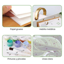 Cargar imagen en el visor de la galería, Calendario Pintura por Números 2026 - Plantas de Interior en Maceta