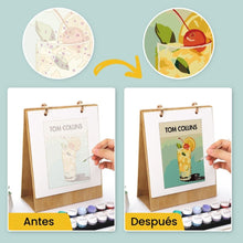 Cargar imagen en el visor de la galería, Calendario Pintura por Números 2026 - Cócteles Clásicos