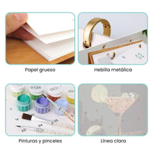 Cargar imagen en el visor de la galería, Calendario Pintura por Números 2026 - Cócteles Clásicos