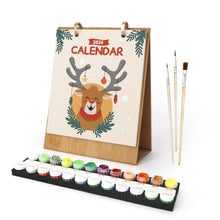 Cargar imagen en el visor de la galería, Calendario Pintura por Números 2026 - Iconos de la Navidad Figured'Art