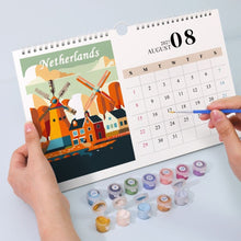 Cargar imagen en el visor de la galería, Calendario Pintura por Números 2027 - Monumentos Famosos