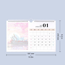 Cargar imagen en el visor de la galería, Calendario Pintura por Números 2027 - Monumentos Famosos