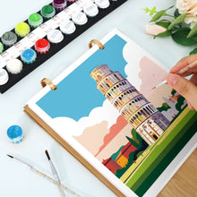 Cargar imagen en el visor de la galería, Calendario Pintura por Números 2027 - Monumentos Icónicos