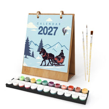 Cargar imagen en el visor de la galería, Calendario Pintura por Números 2027 - De Viaje Figured'Art