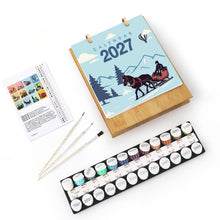Cargar imagen en el visor de la galería, Calendario Pintura por Números 2027 - De Viaje