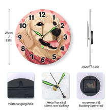 Cargar imagen en el visor de la galería, Reloj de Pintar por Números - Perro Adorable