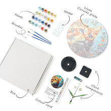 Cargar imagen en el visor de la galería, Reloj de Pintar por Números - Gato Curioso