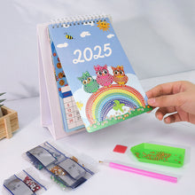 Cargar imagen en el visor de la galería, Calendario de escritorio DIY Arte Diamond Painting 2025