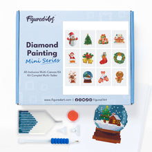 Cargar imagen en el visor de la galería, Mini Serie Diamond Painting - Navidad