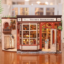 Cargar imagen en el visor de la galería, Casa Miniatura - Librería sobre el Támesis Figured'Art