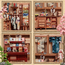 Cargar imagen en el visor de la galería, Book Nook - Atelier de seda de Kioto