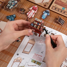 Cargar imagen en el visor de la galería, Book Nook - Atelier de seda de Kioto