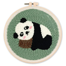 Cargar imagen en el visor de la galería, Punch Needle Panda 1