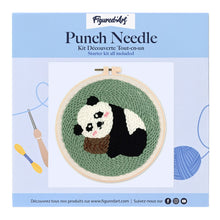 Cargar imagen en el visor de la galería, Punch Needle Panda 1