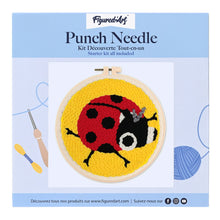 Cargar imagen en el visor de la galería, Punch Needle Mariquita
