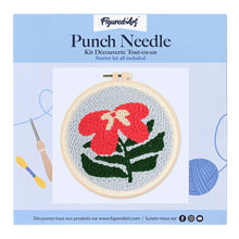 Cargar imagen en el visor de la galería, Punch Needle Hibisco