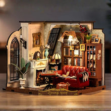 Cargar imagen en el visor de la galería, Casa Miniatura - Sala de estar de Catherine