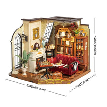 Cargar imagen en el visor de la galería, Casa Miniatura - Sala de estar de Catherine