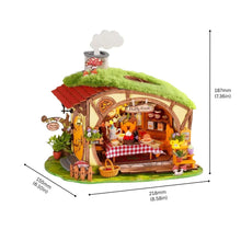 Cargar imagen en el visor de la galería, Casa Miniatura - La casa en el bosque