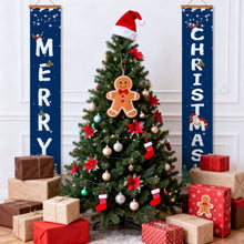 Cargar imagen en el visor de la galería, Pintar por Números Decoraciones de Puerta - Saludos de Papá Noel