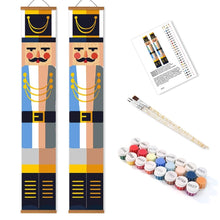 Cargar imagen en el visor de la galería, Pintar por Números Decoraciones de Puerta - Cascanueces Real