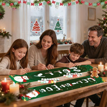 Cargar imagen en el visor de la galería, Pintar por Números Decoraciones de Puerta - Alegría Navideña