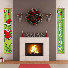 Cargar imagen en el visor de la galería, Pintar por Números Decoraciones de Puerta - Ladrón Navideño