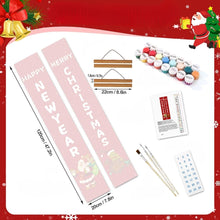 Cargar imagen en el visor de la galería, Pintar por Números Decoraciones de Puerta - Hogar Acogedor