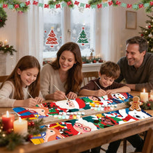 Cargar imagen en el visor de la galería, Pintar por Números Decoraciones de Puerta - Sonrisa Helada