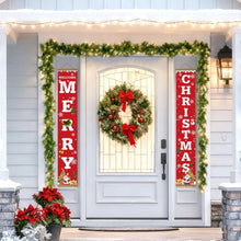 Cargar imagen en el visor de la galería, Pintar por Números Decoraciones de Puerta - Feliz Navidad