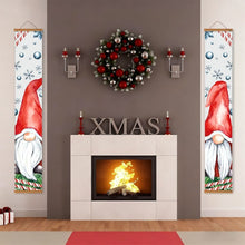 Cargar imagen en el visor de la galería, Pintar por Números Decoraciones de Puerta - Duendes Nevados