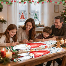 Cargar imagen en el visor de la galería, Pintar por Números Decoraciones de Puerta - Duendes Nevados
