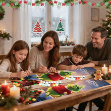 Cargar imagen en el visor de la galería, Pintar por Números Decoraciones de Puerta - Noche Mágica