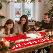 Cargar imagen en el visor de la galería, Pintar por Números Decoraciones de Puerta - Papá Noel Feliz