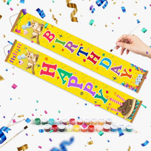 Cargar imagen en el visor de la galería, Pintar por Números Decoraciones de Puerta - Banderitas Alegres