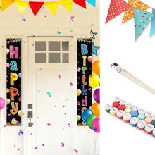 Cargar imagen en el visor de la galería, Pintar por Números Decoraciones de Puerta - Guirnalda Alegre Figured'Art