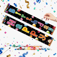 Cargar imagen en el visor de la galería, Pintar por Números Decoraciones de Puerta - Guirnalda Alegre