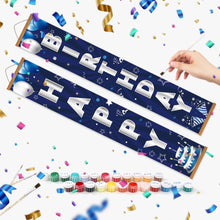 Cargar imagen en el visor de la galería, Pintar por Números Decoraciones de Puerta - Adorno de Cumpleaños