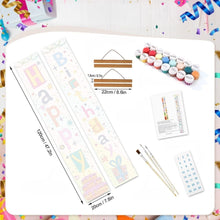 Cargar imagen en el visor de la galería, Pintar por Números Decoraciones de Puerta - Adorno de Cumpleaños