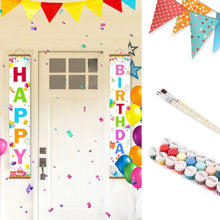 Cargar imagen en el visor de la galería, Pintar por Números Decoraciones de Puerta - Serpentinas Festivas Figured'Art