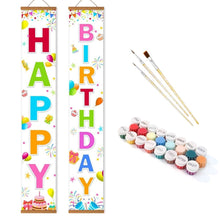 Cargar imagen en el visor de la galería, Pintar por Números Decoraciones de Puerta - Serpentinas Festivas