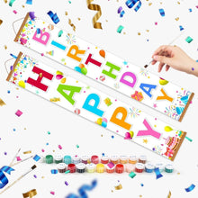 Cargar imagen en el visor de la galería, Pintar por Números Decoraciones de Puerta - Serpentinas Festivas