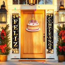 Cargar imagen en el visor de la galería, Pintar por Números Decoraciones de Puerta - Feliz Cumpleaños