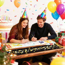 Cargar imagen en el visor de la galería, Pintar por Números Decoraciones de Puerta - Feliz Cumpleaños