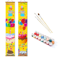 Cargar imagen en el visor de la galería, Pintar por Números Decoraciones de Puerta - Guirnalda de Globos