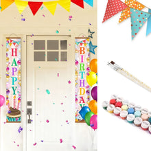 Cargar imagen en el visor de la galería, Pintar por Números Decoraciones de Puerta - Decoraciones para Fiestas Figured'Art