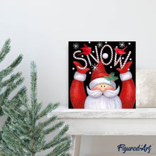 Cargar imagen en el visor de la galería, Punto De Cruz Diamante - Punto De Cruz Diamante - La Nieve De Santa - Figuredart - Navidad Punto De Cruz Diamante Religión